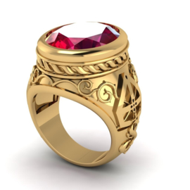 Sinterklaas ring model Sintstaf