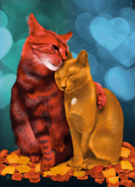 - Cat cards Valentine