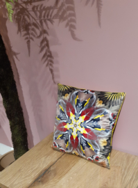 Cushion cover velvet GOLDFINCH