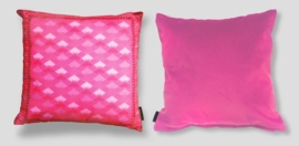 Housse coussin velours Rose DAME ROSE