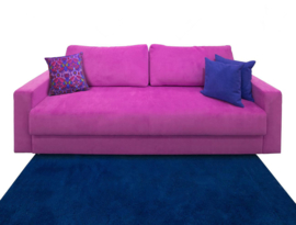 Purple velvet cushion cover VIOLA