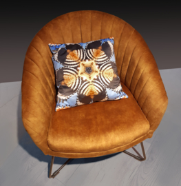 Cushion cover velvet HOOPOE