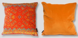 Housse coussin velours Orange APEROL SPRITZ