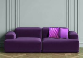Purple velvet cushion cover PURPLE RAIN