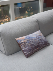 Velvet Cushion Cover Gray 8