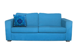 Housse coussin velours Bleu BLEU ROYAL