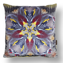 Cushion cover velvet GOLDFINCH