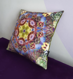 Cushion cover velvet ARTICHOKE