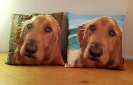 Coussin personnalisé BOGEY 2x