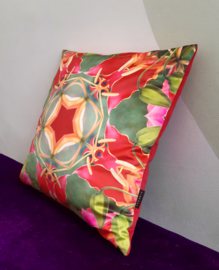 Cushion cover velvet  FLAME LILY