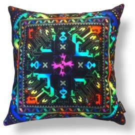 Cushion covers Black Spectrum