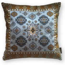 Natural velvet cushion cover VOLCAN