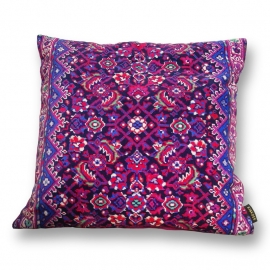 Purple velvet cushion cover LAVENDER