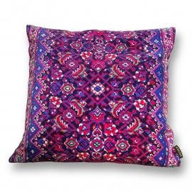 Housse coussin velours Violette LAVANDE