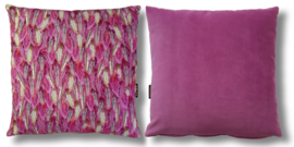 Purple velvet cushion cover PURPLE PASSION
