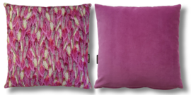 Housse Coussin velours Violet PLANTE DE VELOURS