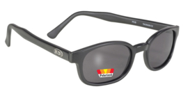 Original KD's - Sunglasses - POLARIZED GREY - Matte Black Frame