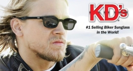 Original KD's - Sunglasses - POLARIZED GREY - Matte Black Frame