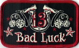 021 - PATCH - BAD LUCK - Dices - Eightballs - Stars - Rockabilly - Tattoo