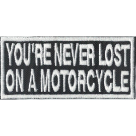 PATCH - You're are never lost on a motorcycle