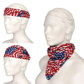 Multi Cap - USA Flag - Bandana - Scarf