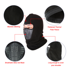 AirflowFleece Balaclava - Black