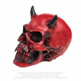 Alchemy England - Crimson Demon Skull