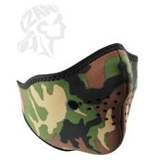 ZAN HeadGear - Woodland Filtered Half / Face Mask