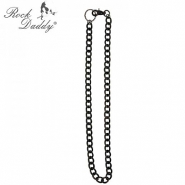 Rock Daddy - Black Wallet Chain