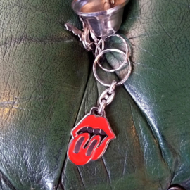 Metal Keychain - The Rolling Stones - Classic Tongue Logo