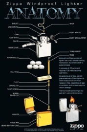 Zippo - Jack Daniel's  Chrome Logo