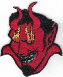 015 - PATCH - Satan with Burning Eyes