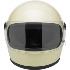 Biltwell INC - Gringo 'S' Full Face Helmet with Visor - DOT [Vintage White]