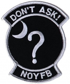 159 - PATCH - Don't Ask! None Of Your Fucking Business