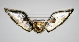 Winged Heart Brooch