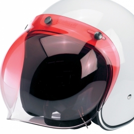 Biltwell INC - Bubble RED GRADIENT Jet Visor