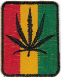 023 - PATCH - Rasta - Marihuana leaf