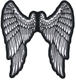 Lethal Threat - BACKPATCH - Angel Wings