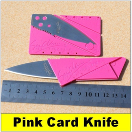 Sinclair Cardsharp Credit Card Knife - PINK