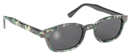 Original X-KD's - Larger Sunglasses - Woodland CAMOUFLAGE frame & SMOKE lens