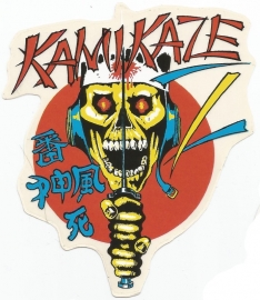 KAMIKAZE - Skull Ninja - DECAL - STICKER