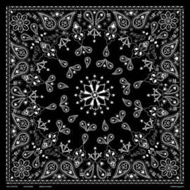 Original Bandana - Black Paisley