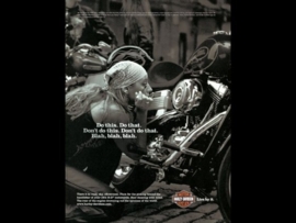 Harley-Davidson - Metal Plate / Tin Sign - Logo Calendar