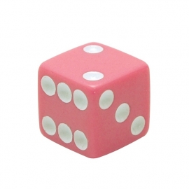 TrikTopz - Valve Caps - Pink Dice