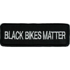 PATCH - BLACK BIKES MATTER