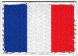 small PATCH - French Flag - drapeau Francais - France