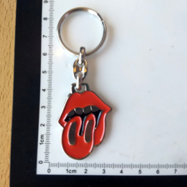 Metal Keychain - The Rolling Stones - Classic Tongue Logo