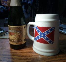 Beer Mug - Redneck - Rebel Flag