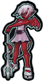 348 - PATCH - Evil Elf in Pink Dress
