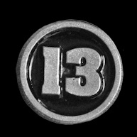 P155 - Small PIN - Number 13